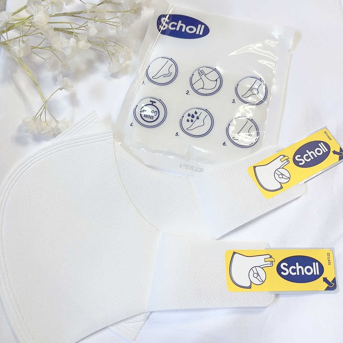 かかとピーリングマスク/ドクター・ショール/レッグ・フットケアを使ったクチコミ（2枚目）