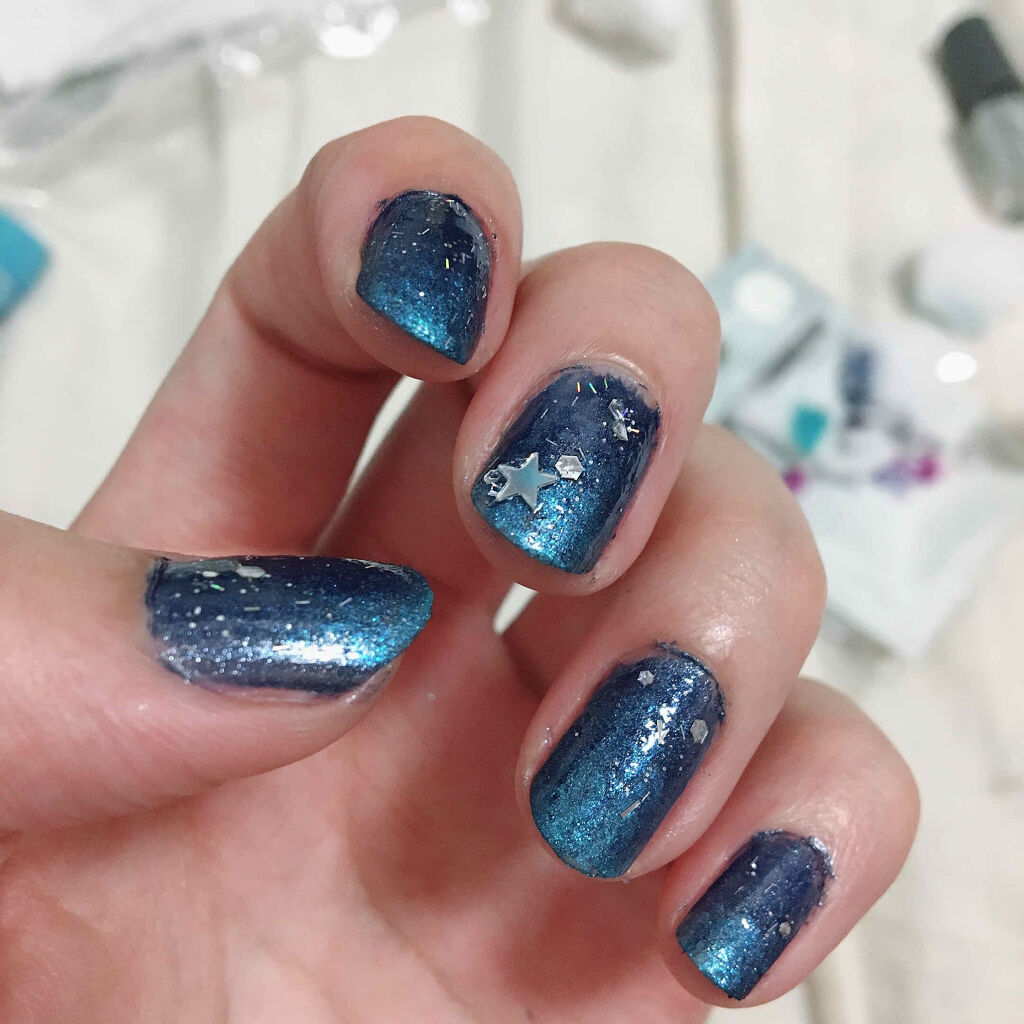 キキララ ネイル/DAISO/マニキュアを使ったクチコミ（2枚目）