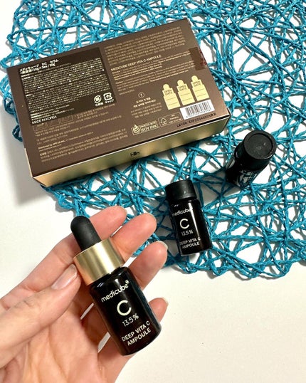 ディープビタCアンプル/MEDICUBE/美容液を使ったクチコミ(2枚目)