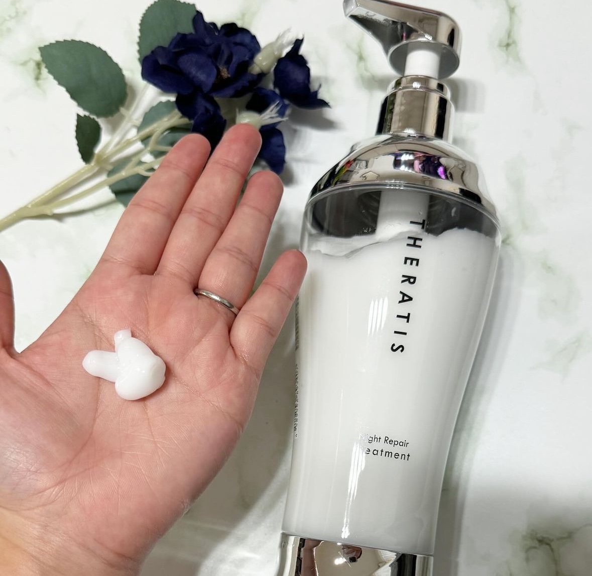 THERATIS by mixim ナイトリペア シャンプー&トリートメント/THERATIS/市販シャンプーを使ったクチコミ（3枚目）