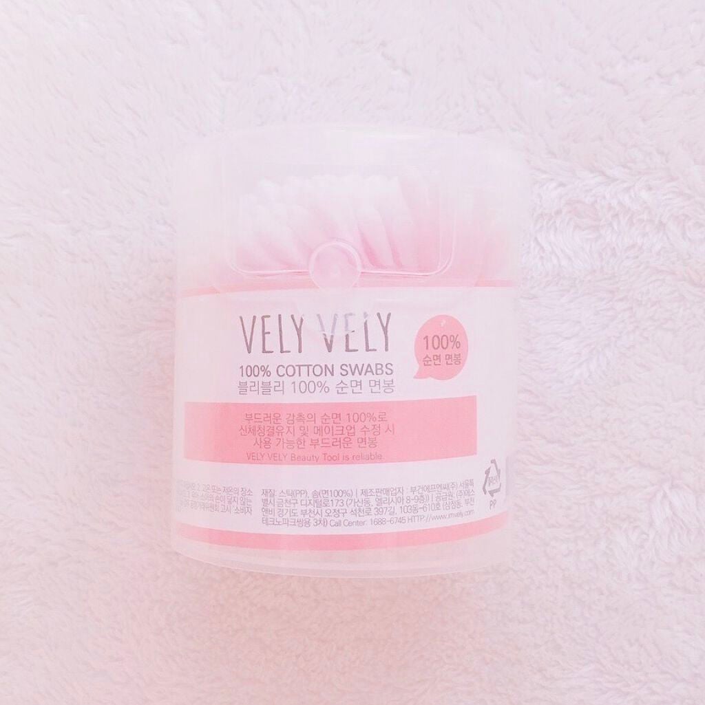 100%コットン綿棒 VELY VELY