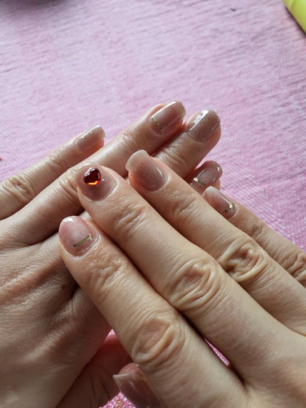 ジェルネイル LED スターターキット(16W LEDランプ&定番カラー3色付)/SHINYGEL/ネイル用品を使ったクチコミ(3枚目)