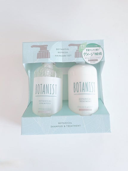 BOTANIST ボタニカルリフレッシュヘアケアセット(スムース)のクチコミ「・。.♡夏にぴったり🍀.。.:*
みなさんこんにちは🕊  ͗ ͗〰︎︎♡
真夏の暑さが続いて.....」(1枚目)
