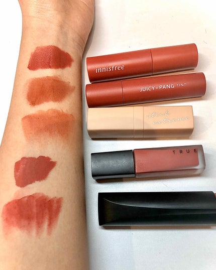 クリーミーリップティント カラーバーム・インテンス/Mamonde/リップティントを使ったクチコミ(3枚目)