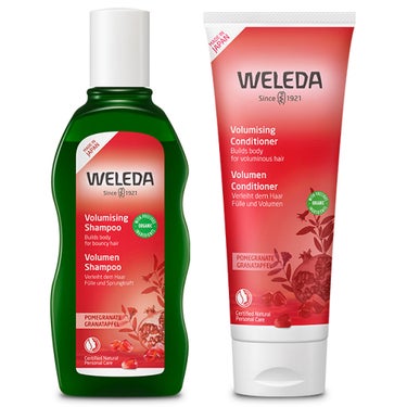 WELEDA ざくろ ヘアシャンプー／ヘアコンディショナー