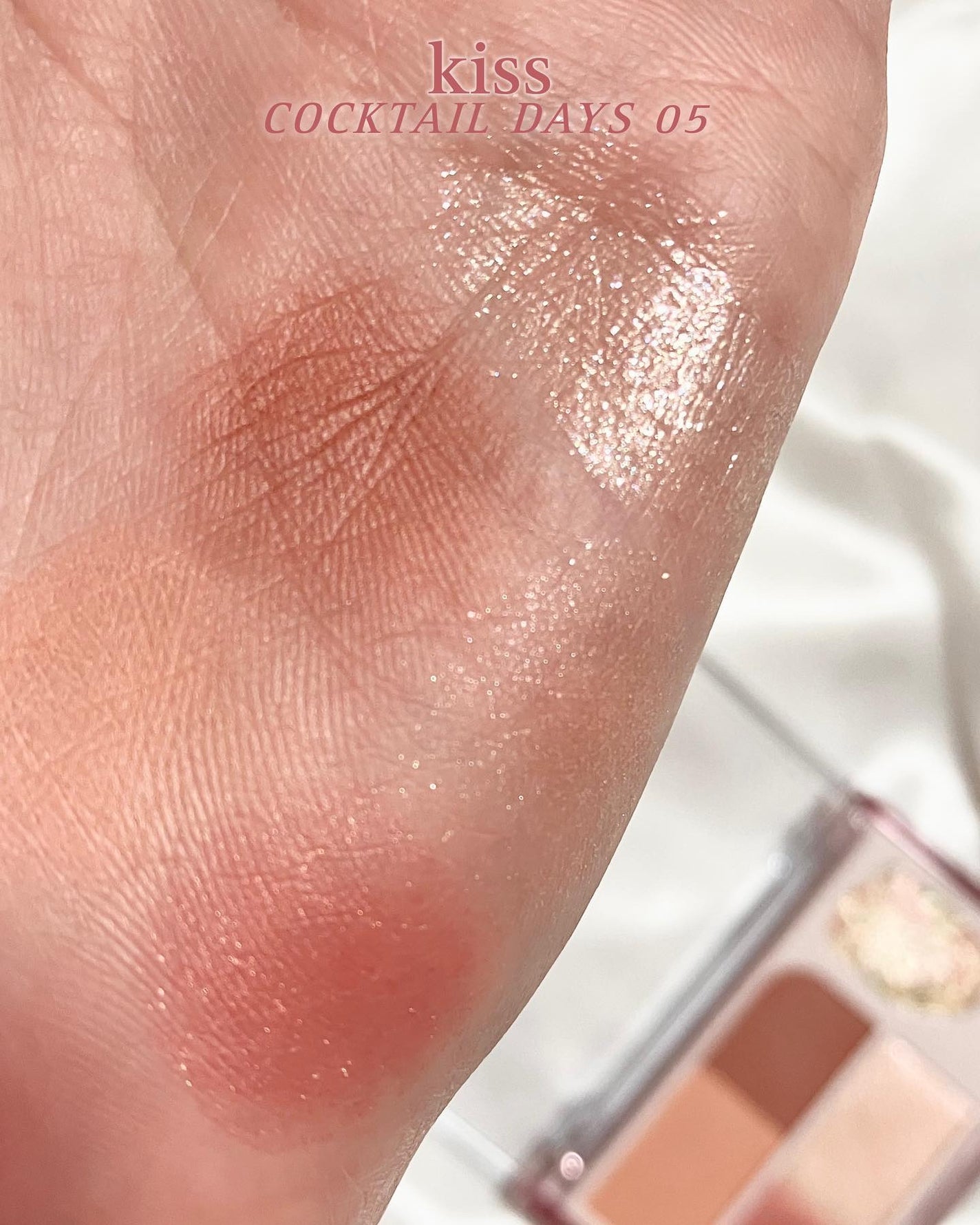 カクテルデイズ/KiSS/アイシャドウパレットを使ったクチコミ(3枚目)