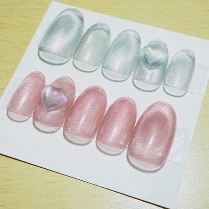 ジェルネイル(ライト対応)/セリア/ジェルネイルを使ったクチコミ(1枚目)