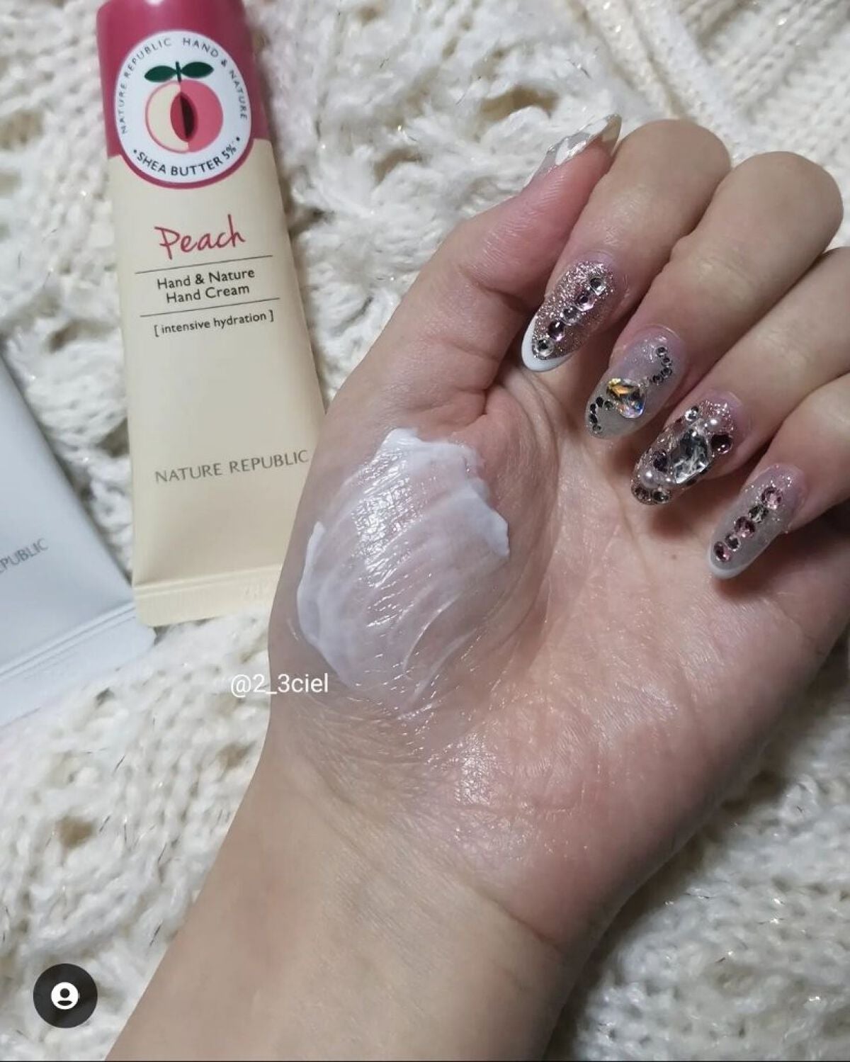 ハンドクリーム(グリーンティー) /ネイチャーリパブリック/ハンドクリームを使ったクチコミ(4枚目)