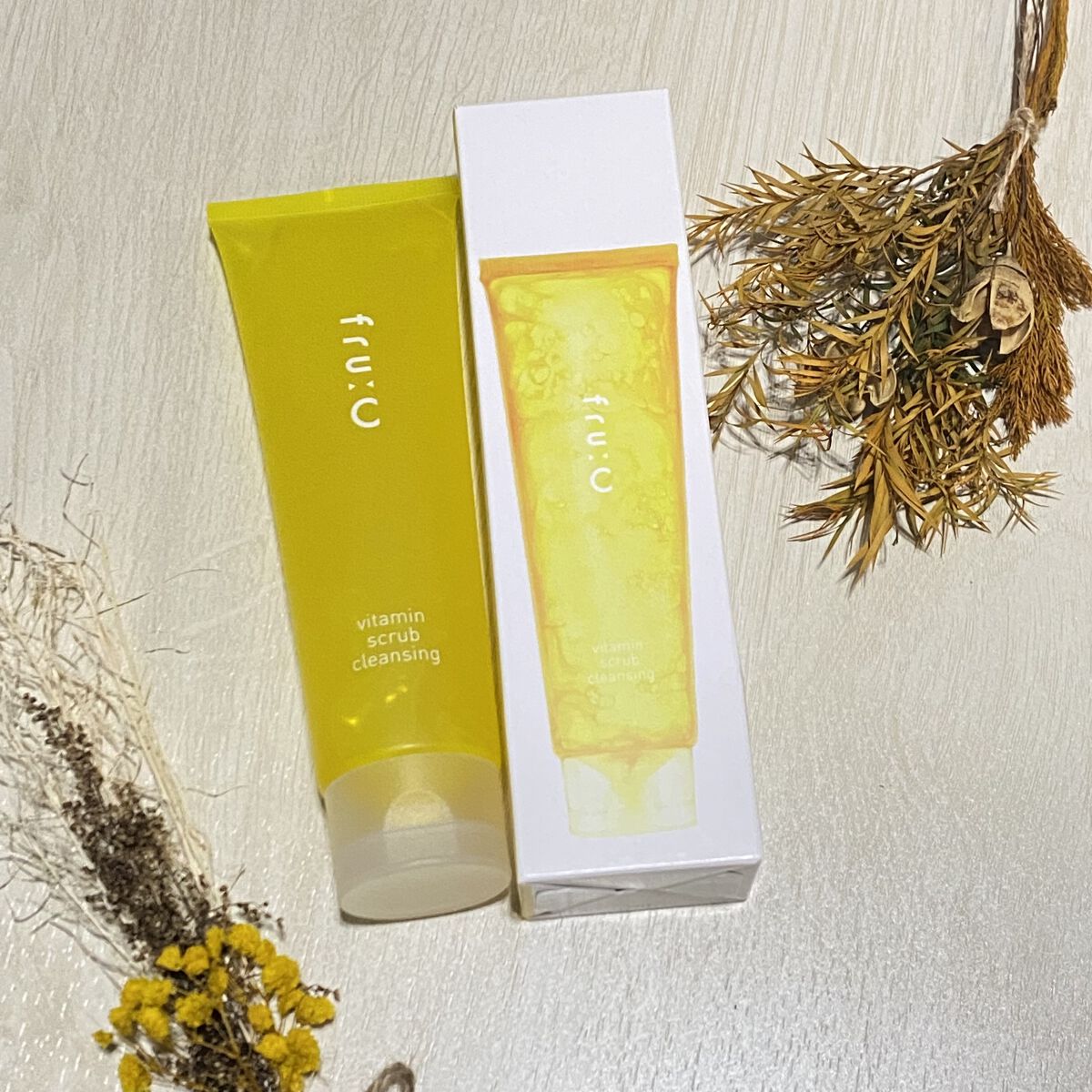 ビタミンスクラブクレンジング/Fru:C/クレンジングジェルを使ったクチコミ（1枚目）