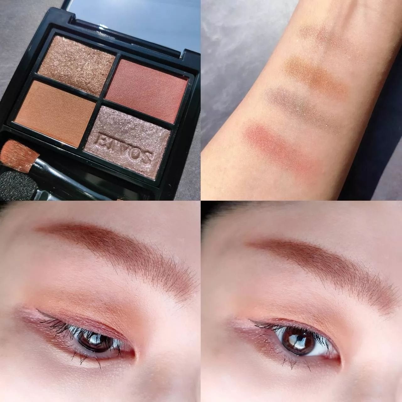 ミネラルクラッシィシャドー/エトヴォス/アイシャドウパレットを使ったクチコミ(5枚目)