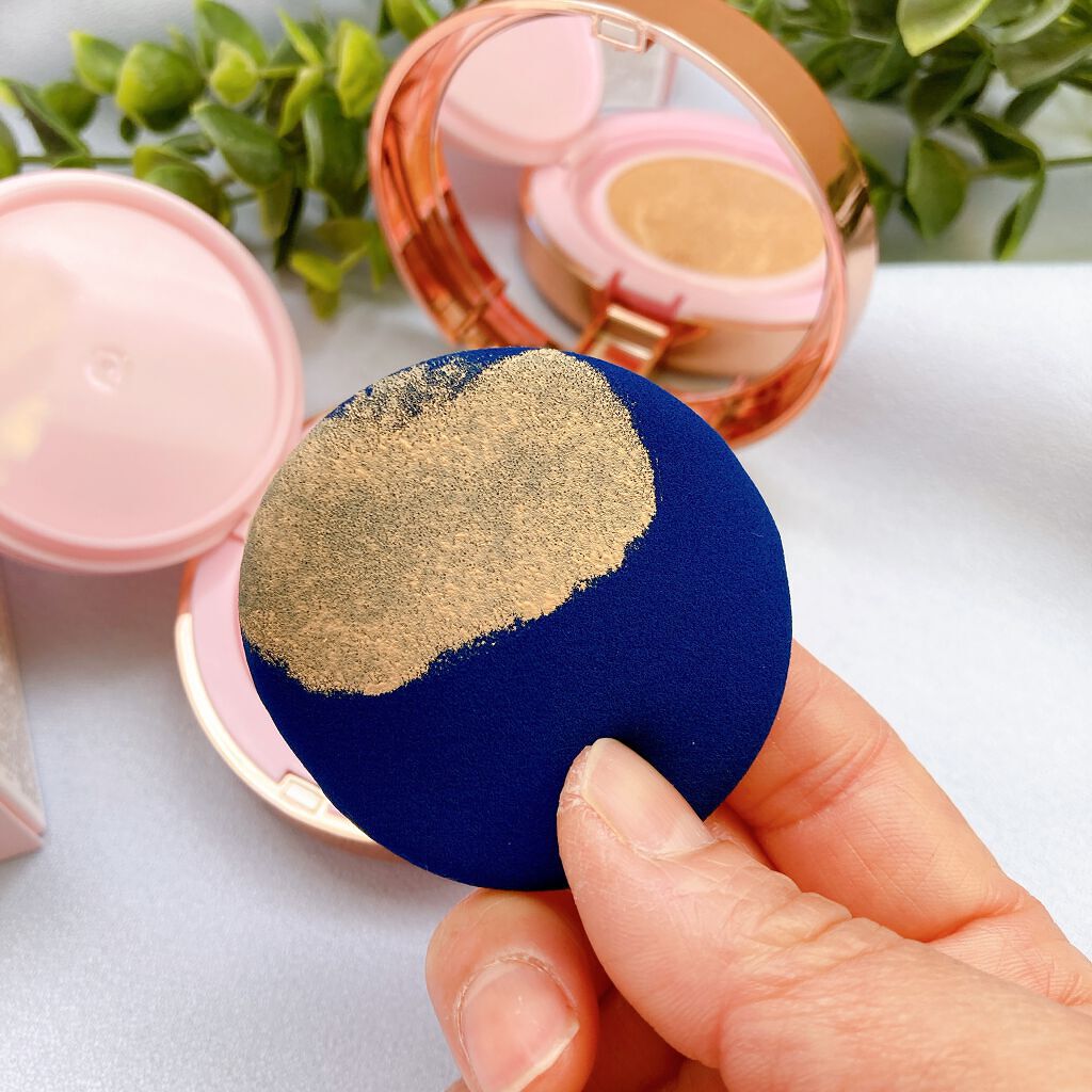 ピンクティーツリーカバークッション/APLIN/クッションファンデーションを使ったクチコミ(6枚目)