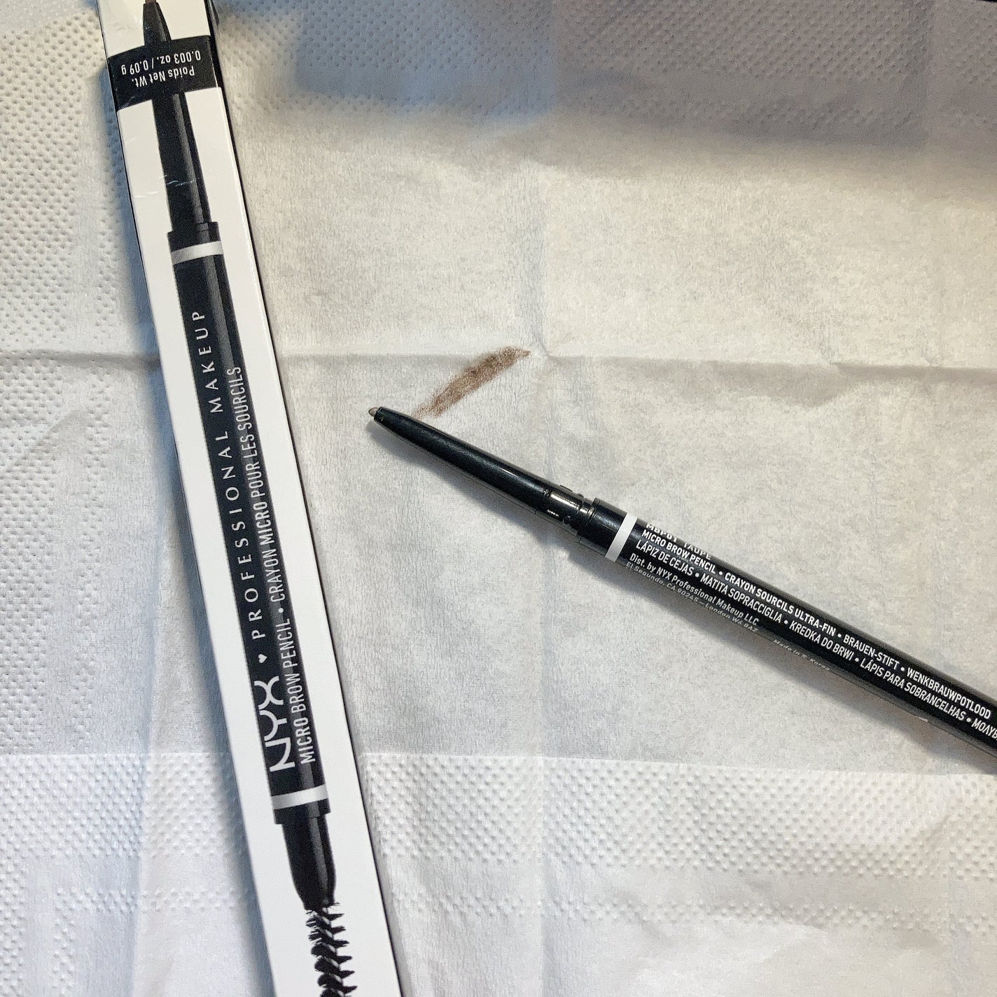 マイクロ ブロー ペンシル/NYX Professional Makeup/アイブロウペンシルを使ったクチコミ(1枚目)