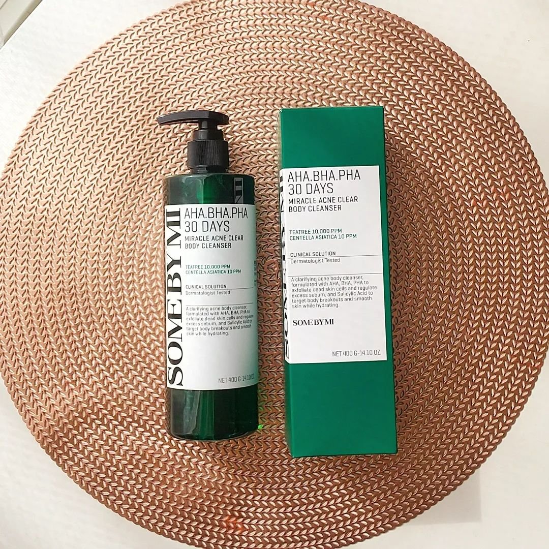 AHA·BHA·PHA 30デイズミラクルアクネボディクレンザー/SOME BY MI/ボディソープを使ったクチコミ（2枚目）
