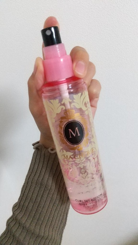 カールセットローション EX/MACHERIE/ヘアスプレーを使ったクチコミ(1枚目)