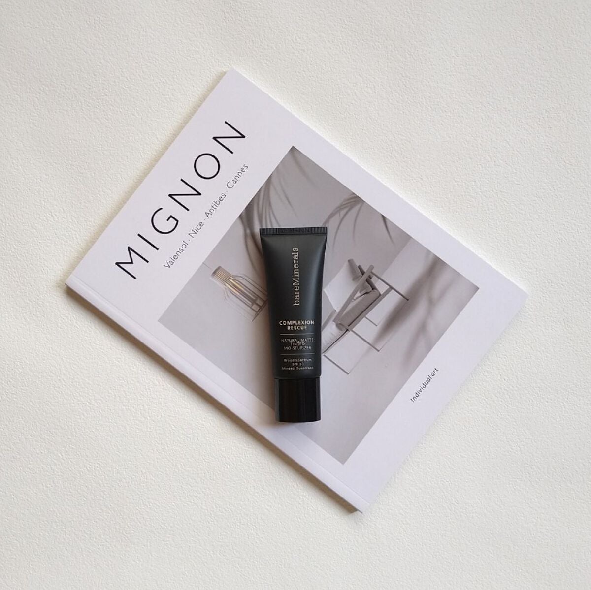 CR ナチュラル マット モイスチャライザー/bareMinerals/クリーム・エマルジョンファンデーションを使ったクチコミ(1枚目)