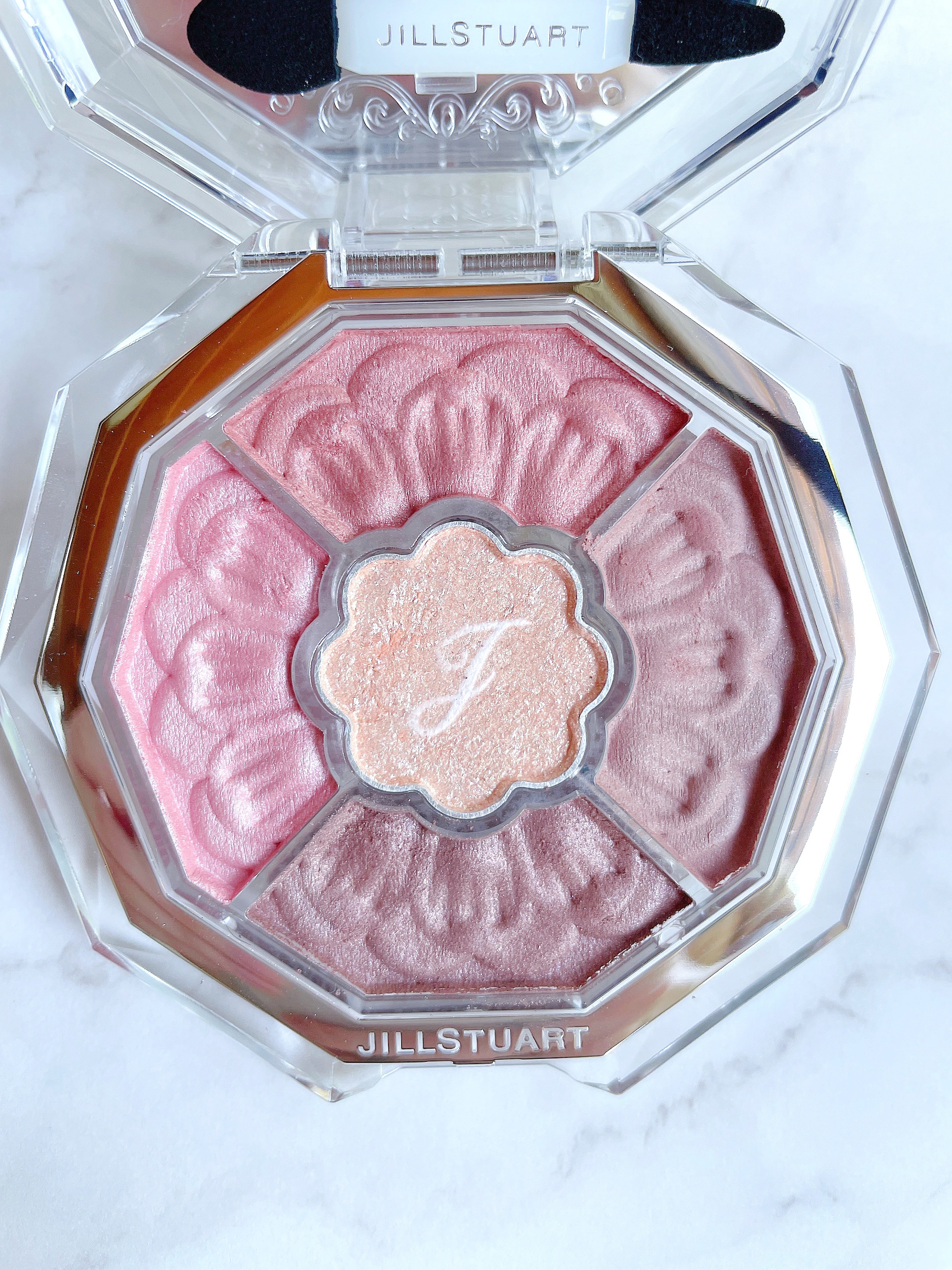 ジルスチュアート ブルームクチュール アイズ　ジュエルドブーケ/JILL STUART/アイシャドウパレットを使ったクチコミ（3枚目）