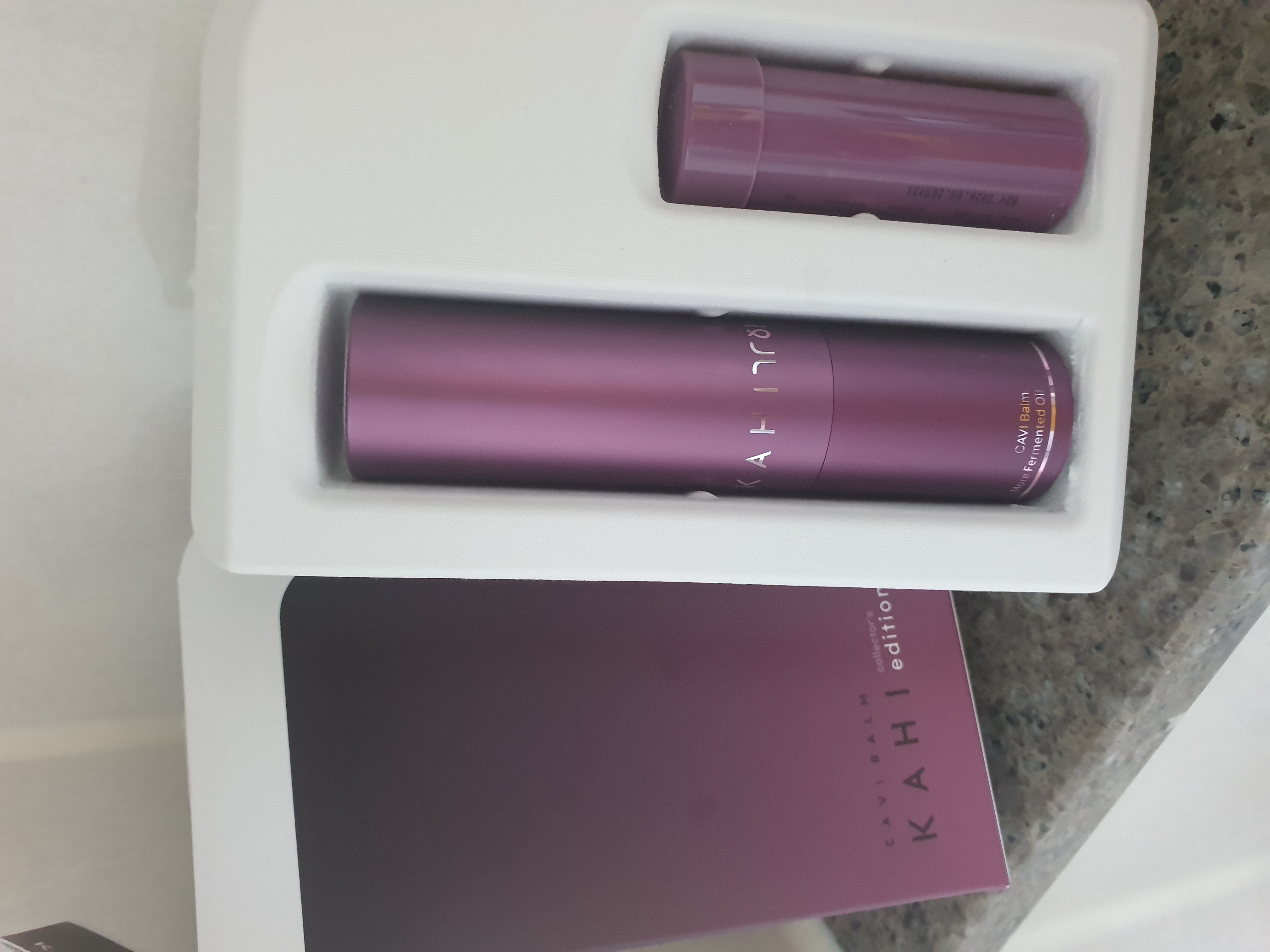 キャビバーム(リフィルつきセット)/KAHI/スキンケア・基礎化粧品を使ったクチコミ（1枚目）