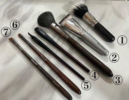 ebony27/Ancci brush/メイクブラシを使ったクチコミ(2枚目)