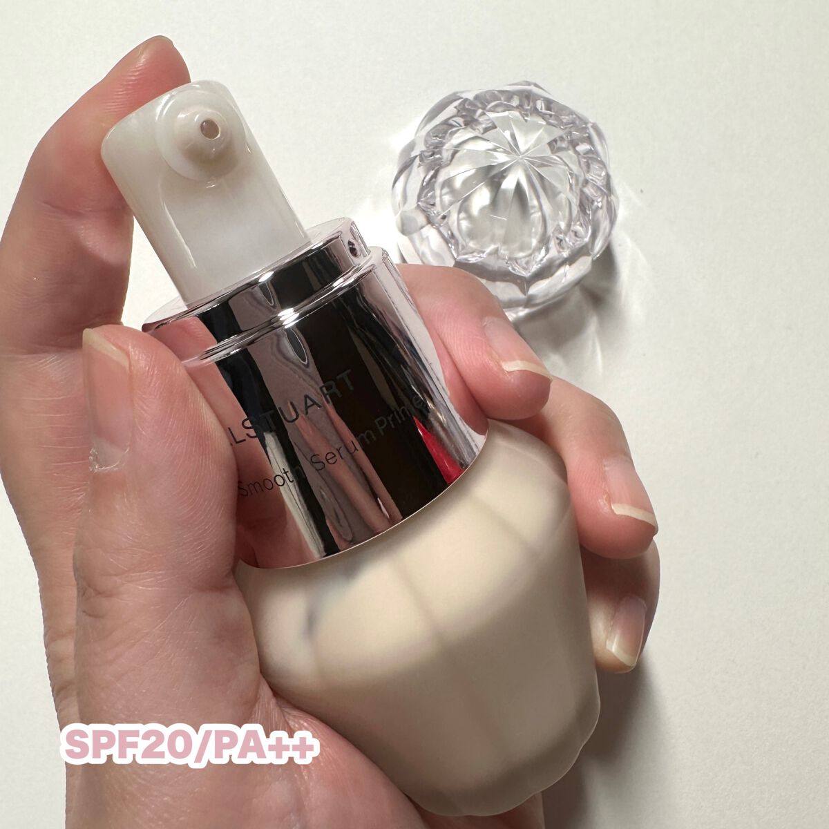 ジルスチュアート ブライト&スムース セラムプライマー/JILL STUART/化粧下地を使ったクチコミ(3枚目)