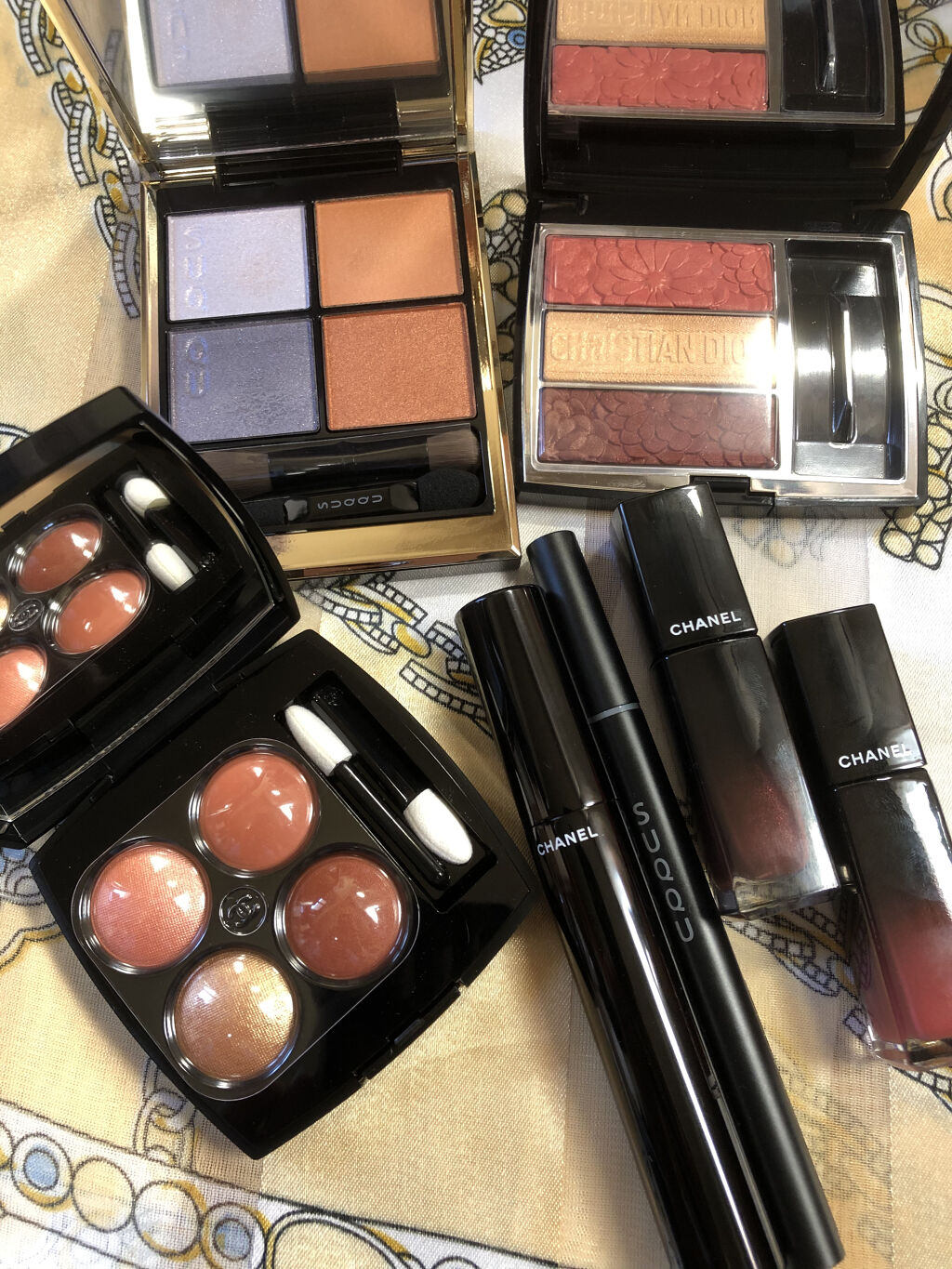 トリオ ブリック パレット＜ピュア グロウ＞/Dior/アイシャドウパレットを使ったクチコミ（1枚目）