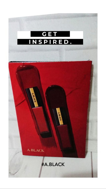 アーティスティックベルベットティント/A.BLACK/リップティントを使ったクチコミ(1枚目)