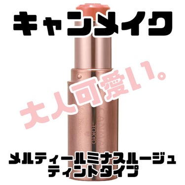 ＼とろけるロゼミルクティー。／



【使った商品】
　キャンメイク
　メルティールミナスルージュ　ティントタイプ
　T02　ロゼミルクティー
　¥880（税込）

【商品の特徴】
　◯透け色×ツヤ仕上