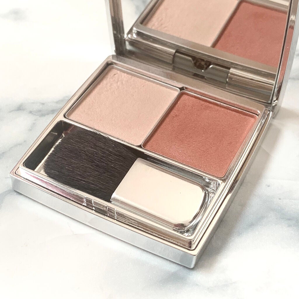 ザ ベージュライブラリー ブラッシュデュオ/RMK/パウダーチークを使ったクチコミ(1枚目)