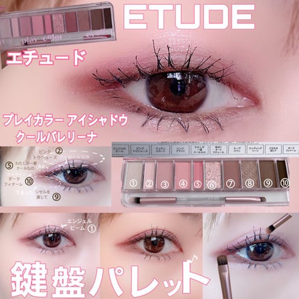 プレイカラー アイシャドウ/ETUDE/アイシャドウパレットを使ったクチコミ(1枚目)