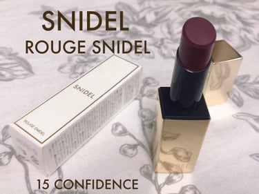 ルージュスナイデル n 15 Confidence【旧】/SNIDEL BEAUTY/口紅を使ったクチコミ（1枚目）