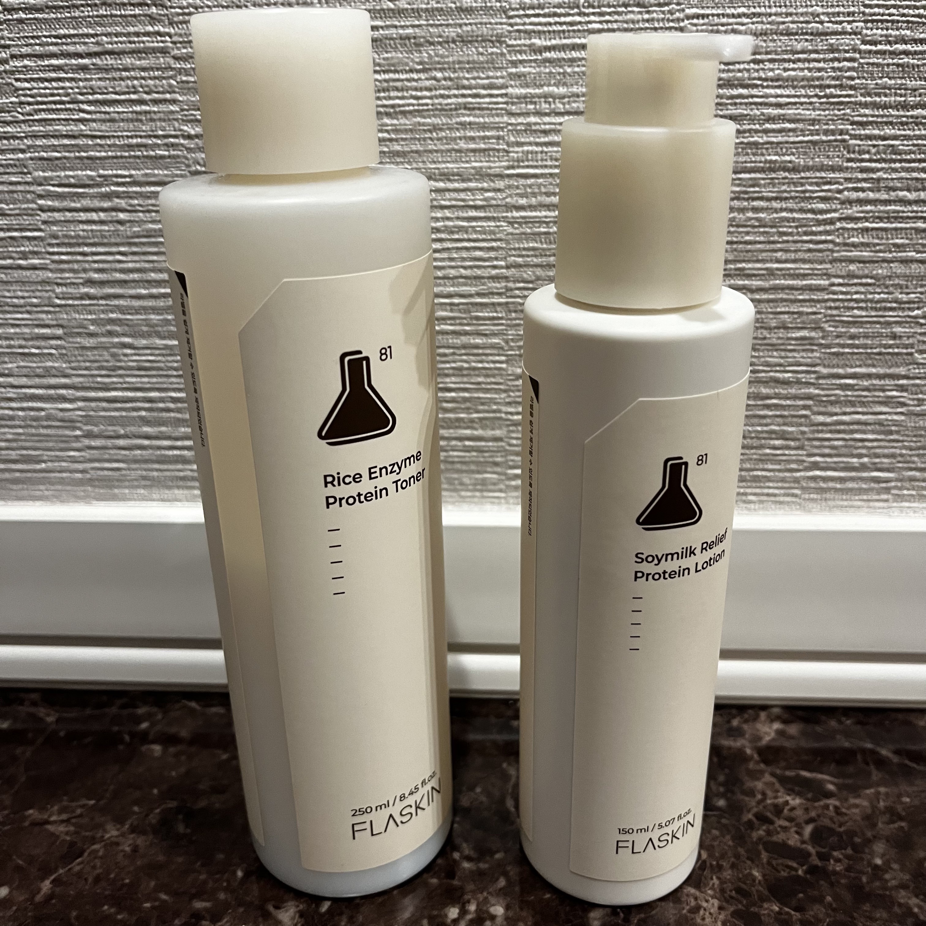 純白豆乳タンパク質乳液/FLASKIN/乳液を使ったクチコミ（1枚目）