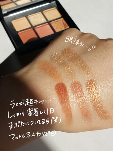 ヴォワヤジュールアイシャドウパレット/NARS/アイシャドウパレットを使ったクチコミ（3枚目）