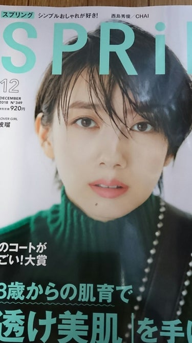 SPRiNG 2018年12月号/SPRiNG/雑誌を使ったクチコミ（1枚目）