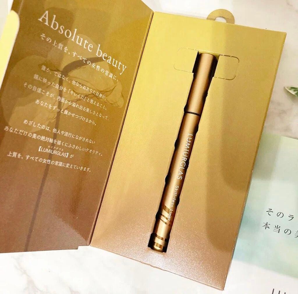 スキルレスライナー/LUMIURGLAS/リキッドアイライナーを使ったクチコミ(3枚目)