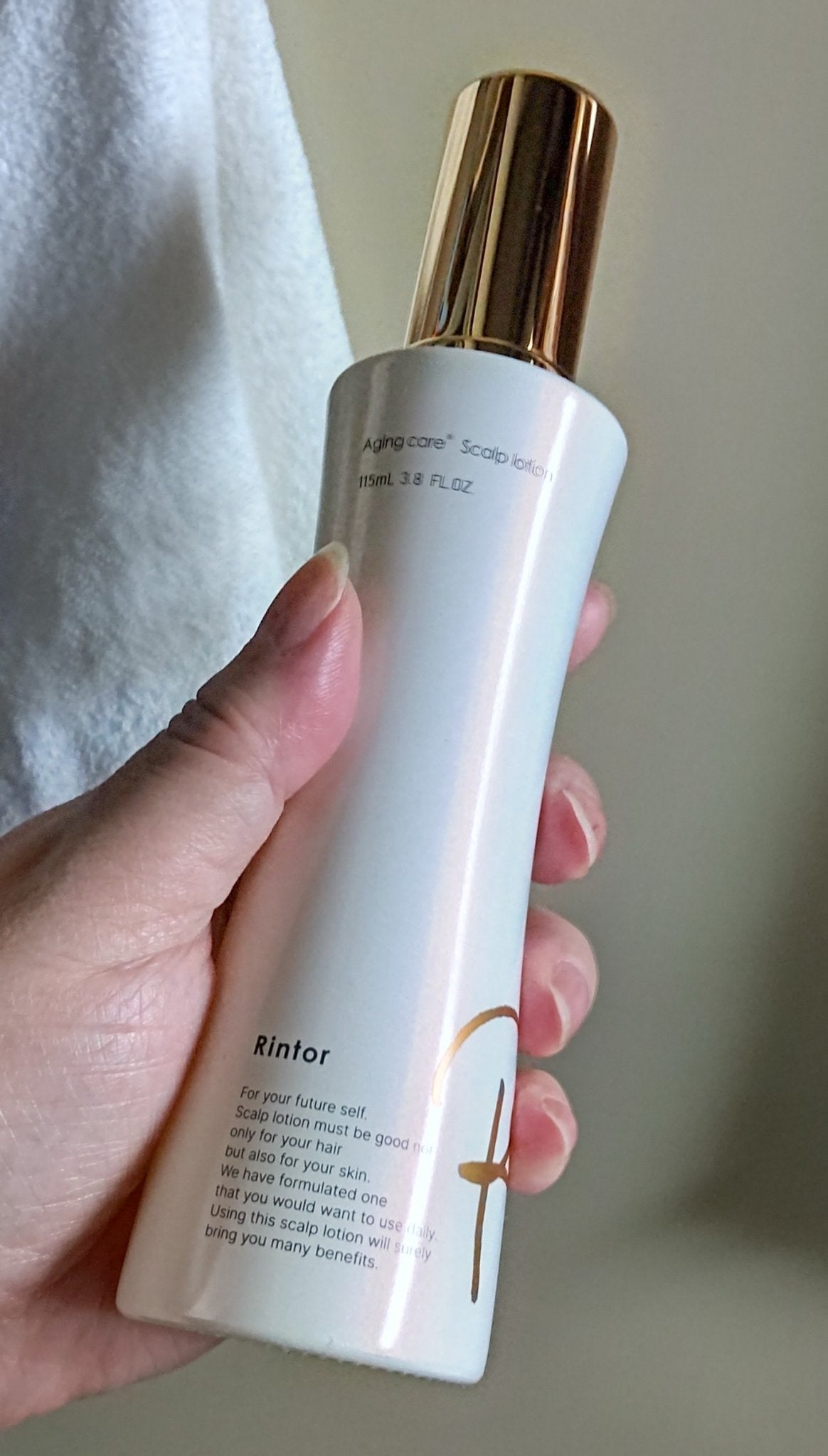スカルプローション/Rintor/頭皮ローションを使ったクチコミ(1枚目)