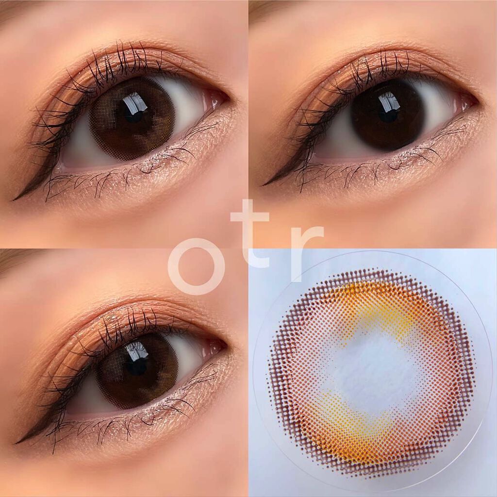 cocktail gemme/otr/カラーコンタクトレンズを使ったクチコミ（3枚目）