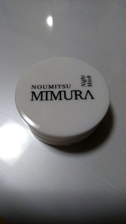 ナイトマスク NOUMITSU/MIMURA/洗い流すパック・マスクを使ったクチコミ(1枚目)