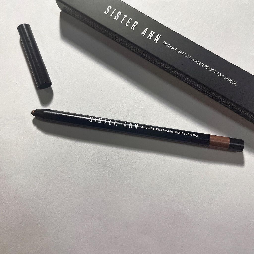 ウォータープルーフペンシルアイライナー/SISTER ANN/ペンシルアイライナーを使ったクチコミ(7枚目)
