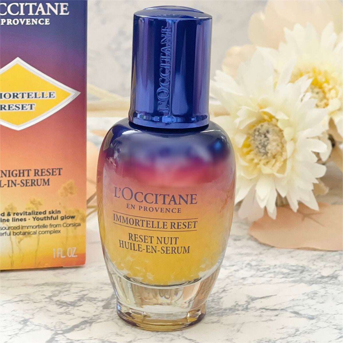イモーテル オーバーナイトリセットセラム/L'OCCITANE/美容液を使ったクチコミ(1枚目)