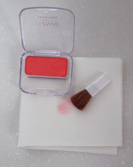 ナチュラル チークN/CEZANNE/パウダーチークを使ったクチコミ(3枚目)