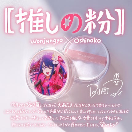 ウォンジョンヨ フィクシングブラーパウダー N/Wonjungyo/ルースパウダーを使ったクチコミ(5枚目)