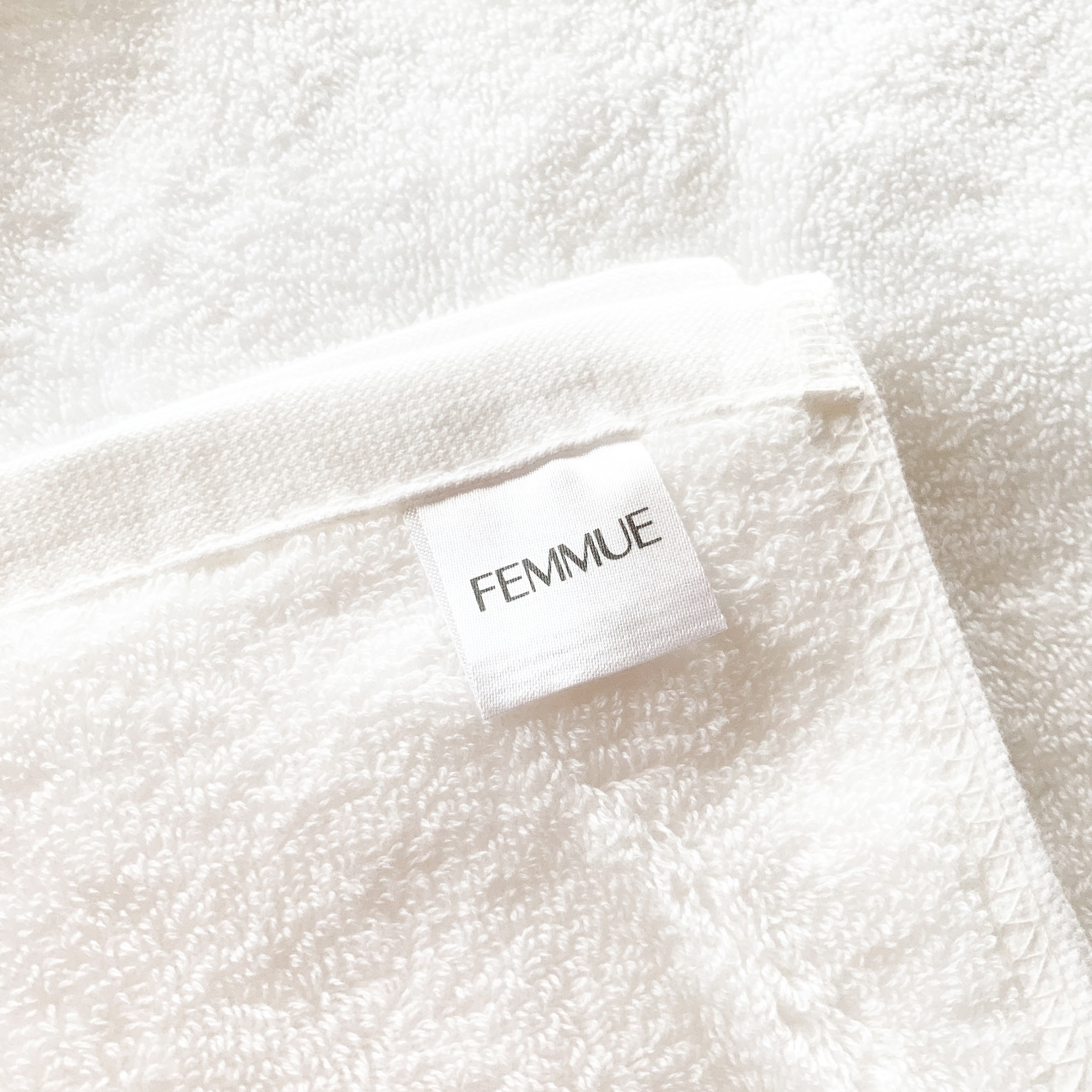 プレミアムコットンタオル/FEMMUE/その他スキンケアグッズを使ったクチコミ（3枚目）