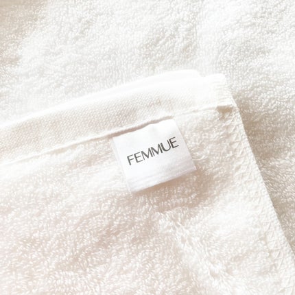プレミアムコットンタオル/FEMMUE/その他スキンケアグッズを使ったクチコミ(3枚目)