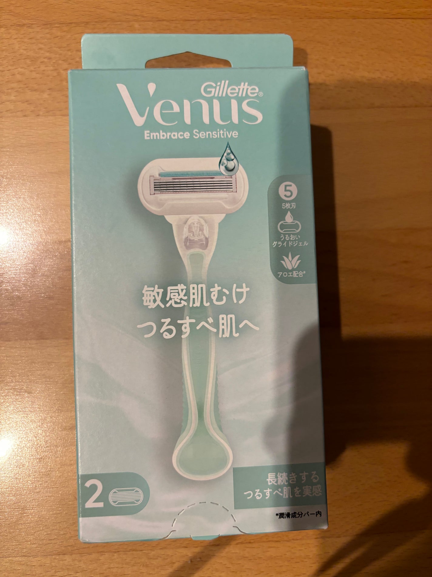 エンブレイスセンシティブ 敏感肌/Gillette Venus/シェーバーを使ったクチコミ(1枚目)