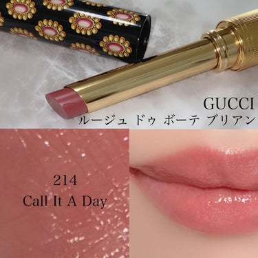 グッチ ルージュ ドゥ ボーテ ブリアン/GUCCI/口紅を使ったクチコミ（2枚目）