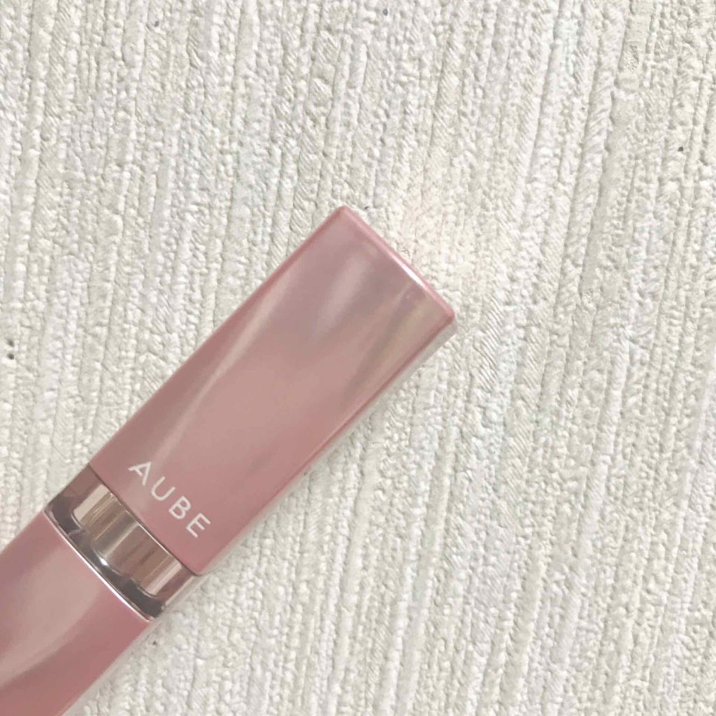 なめらか質感ひと塗りルージュ/AUBE/口紅を使ったクチコミ（1枚目）