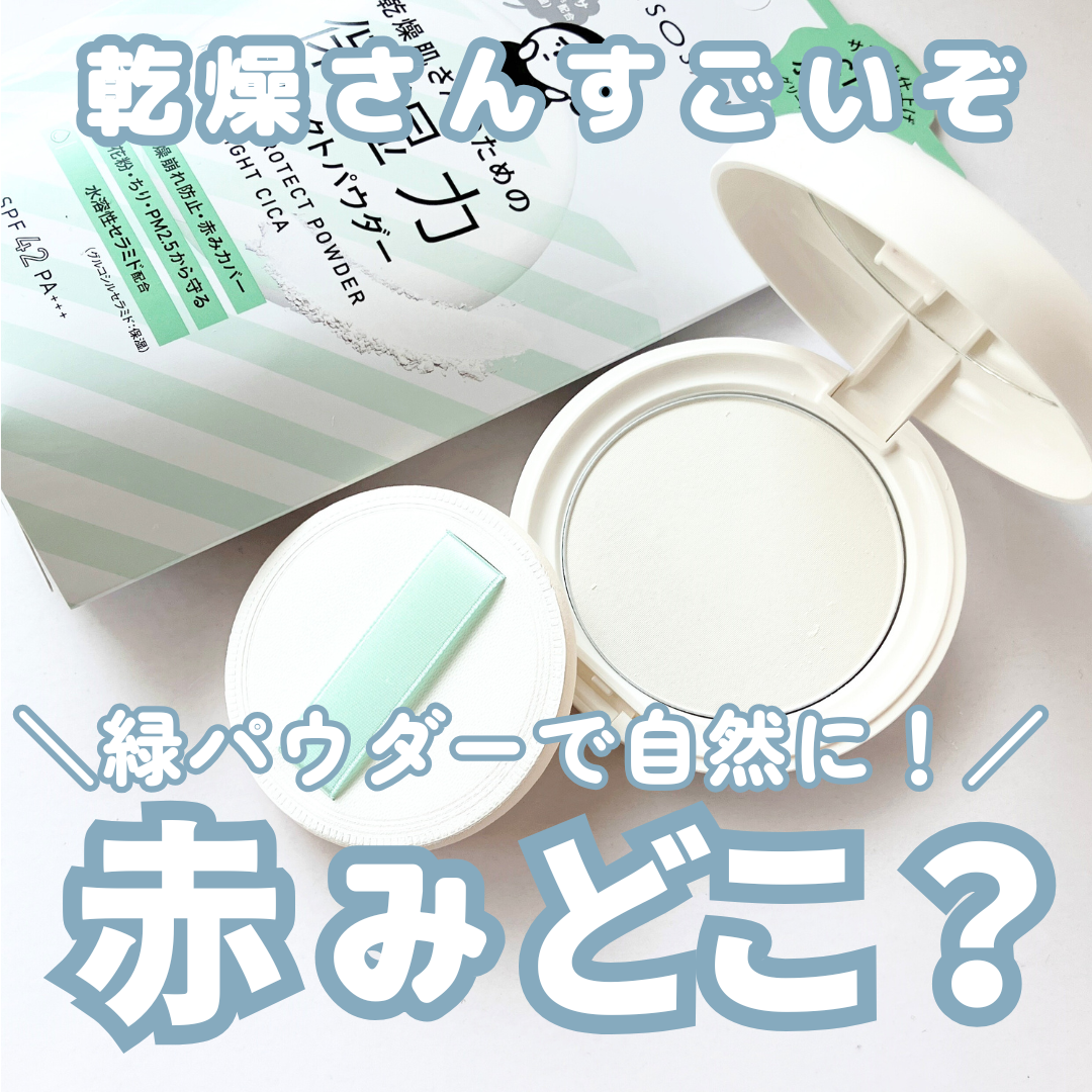 保湿力プロテクトパウダー ブライトシカ/乾燥さん/プレストパウダーを使ったクチコミ（1枚目）