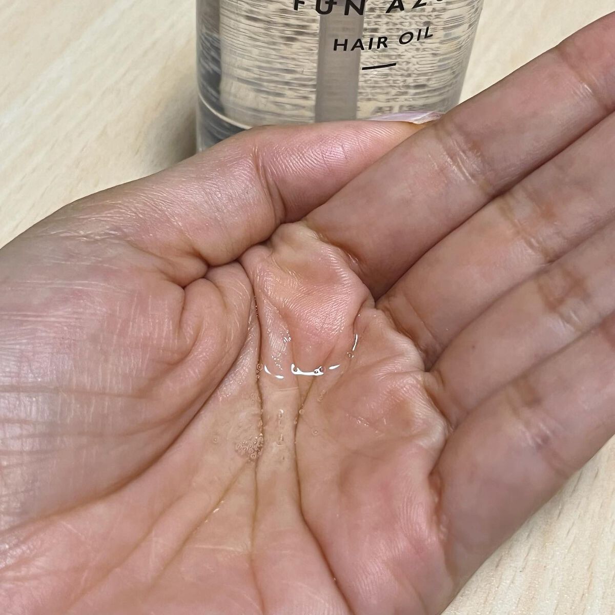 モイスト&ダメージリペア ヘアオイル/FUN AZUM/ヘアオイルを使ったクチコミ(2枚目)