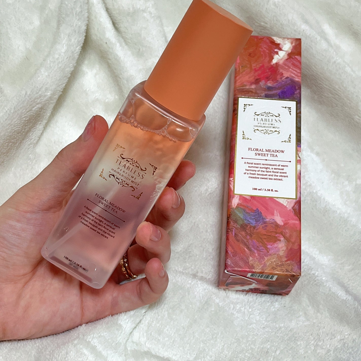 パヒュームヘア&ボディミスト フローラルメドウスウィートティー/TEABLESS/ヘアミストを使ったクチコミ(2枚目)