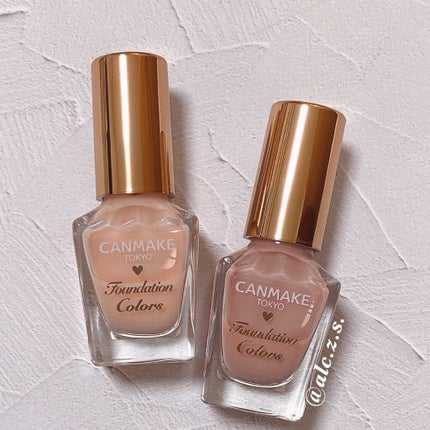 ファンデーションカラーズ/キャンメイク/マニキュアを使ったクチコミ(4枚目)