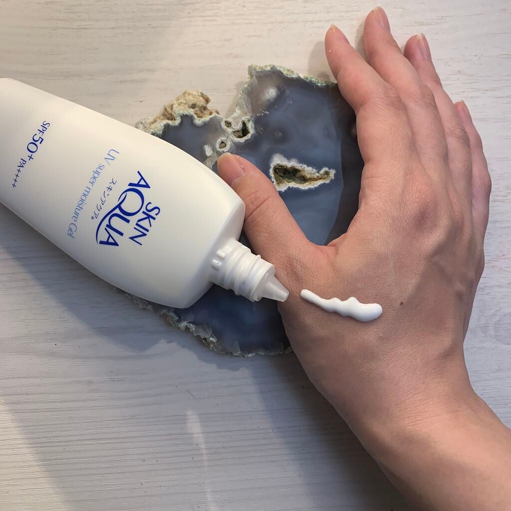 スキンアクア スーパーモイスチャージェル/スキンアクア/日焼け止めジェルを使ったクチコミ(3枚目)